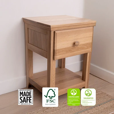 Savona Night Stand FSC® Oak