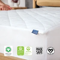 Organic Cotton Quilted Mattress Pad