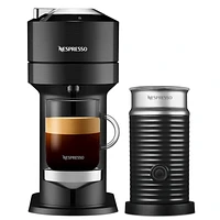 Vertuo Next Premium Classic Black Refurbished & Aeroccino Bundle