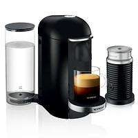 VertuoPlus Deluxe Black & Aeroccino Bundle