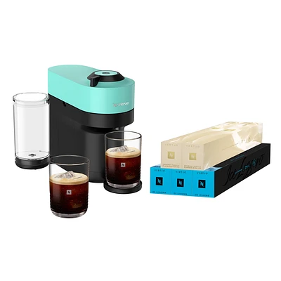 Vertuo Pop+ Aqua Summer bundle 