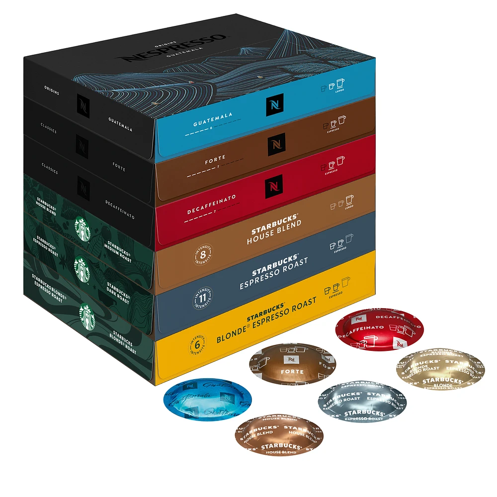 Discover Starbucks® by Nespresso Coffee Pack - 400