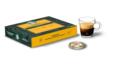 Starbucks® Blonde Espresso Roast - 1 sleeve of 50 pods
