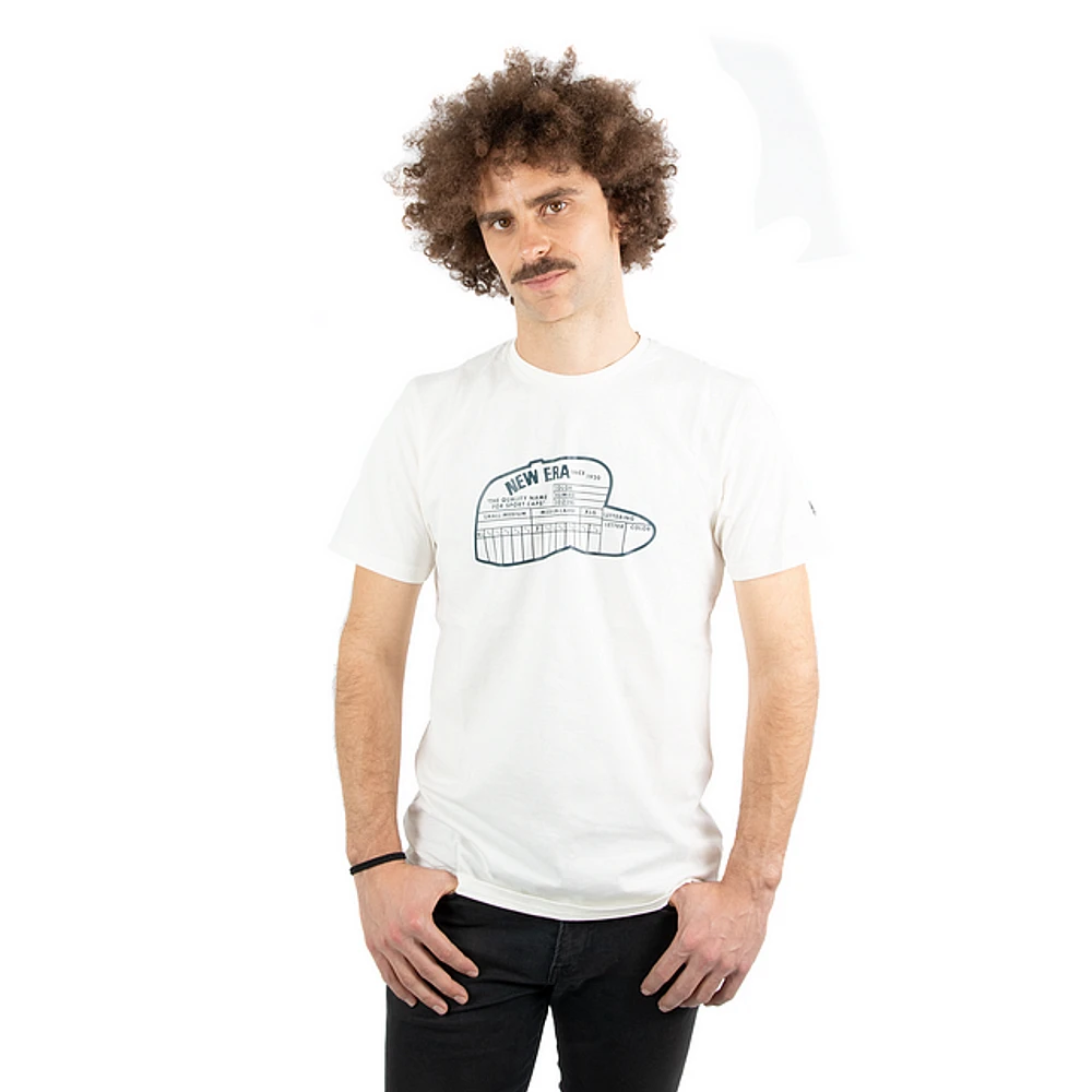 Playera Manga Corta New Era Heritage Chart