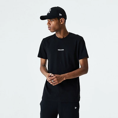 Playera Manga Corta New Era Essentials Negra