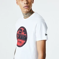 Playera Manga Corta New Era Essentials Blanca