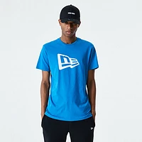 Playera Manga Corta New Era Essentials Flag Azul