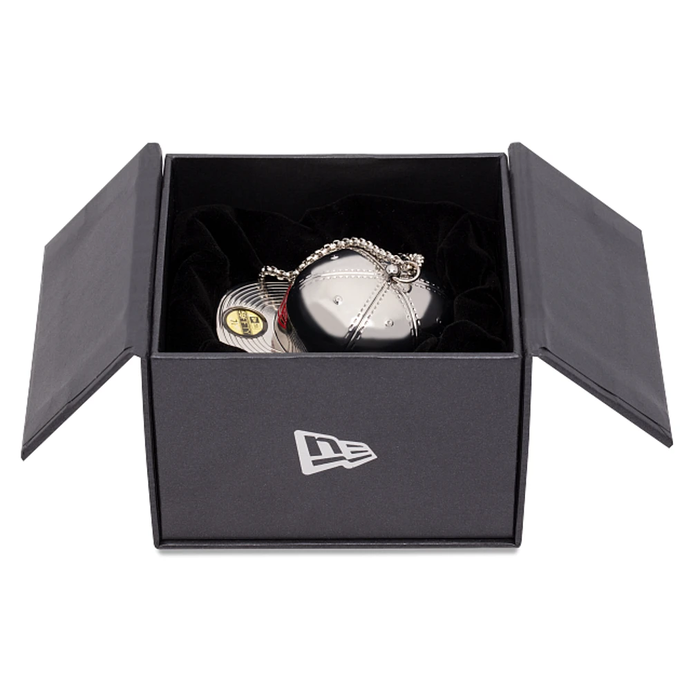 New Era Cap Ornament Silver