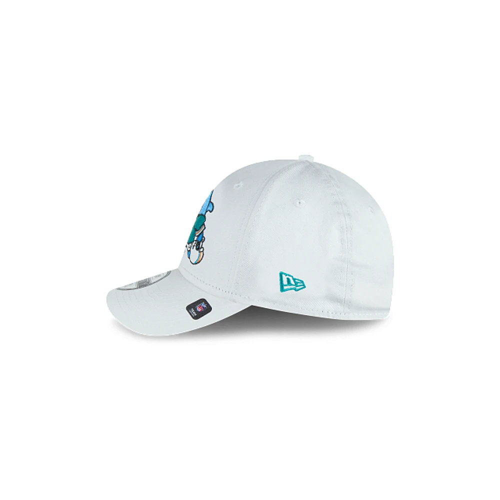 Miami Dolphins Mascot Collection  9FORTY Strapback para Niña o Niño