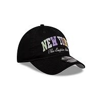 Gorra New Era Foundation Essentials 9FORTY Strapback Negra