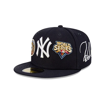 New York Yankees MLB Historic Champs 59FIFTY Cerrada