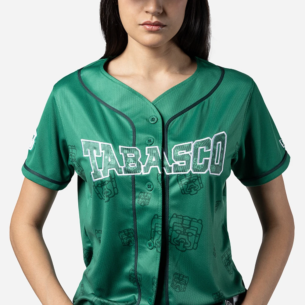 Jersey Away Olmecas de Tabasco LMB para Mujer