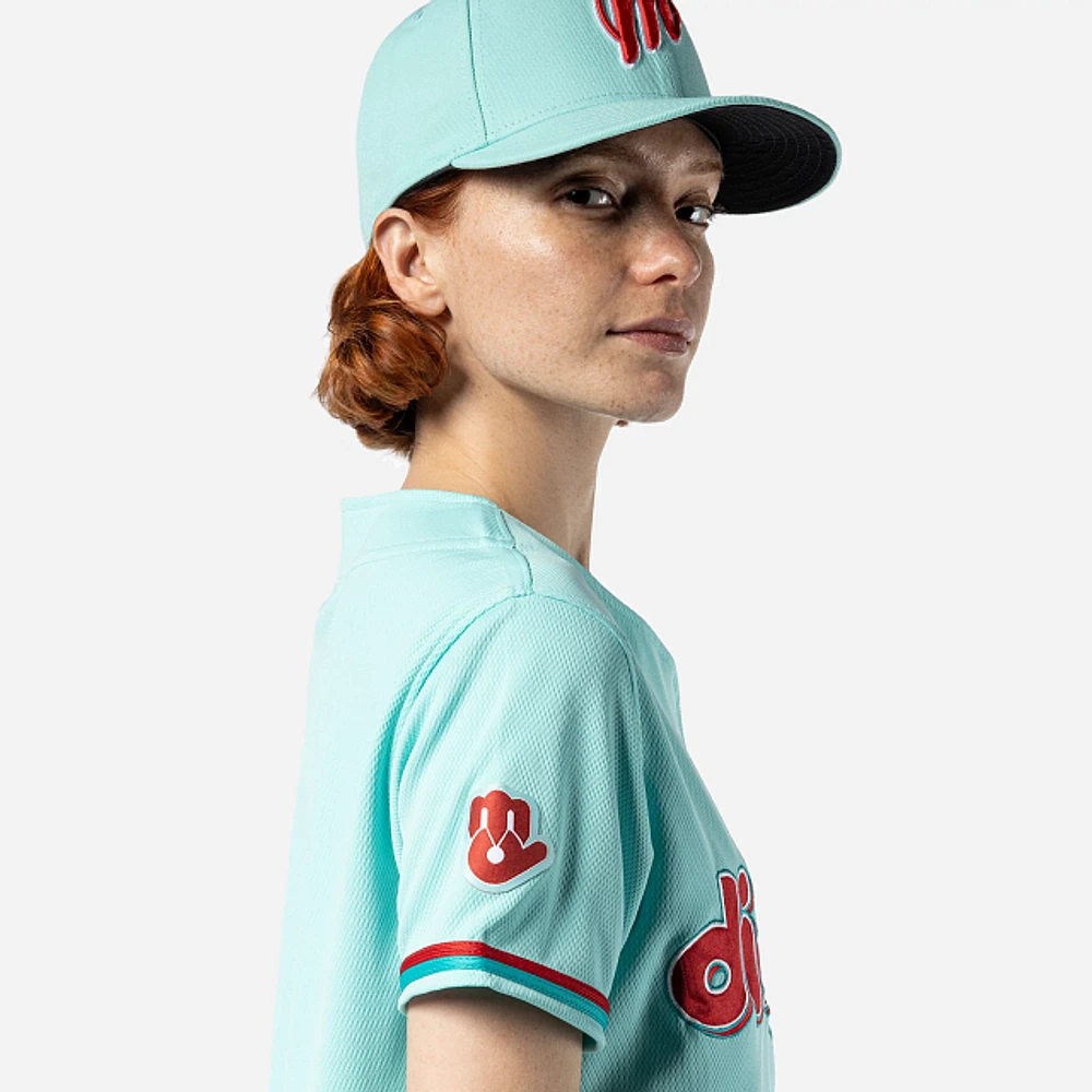 Jersey Menta Diablos Rojos del México LMB para Mujer