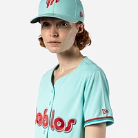 Jersey Menta Diablos Rojos del México LMB para Mujer