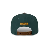 Deportivo Toluca FC Cord Visor Golfer Snapback