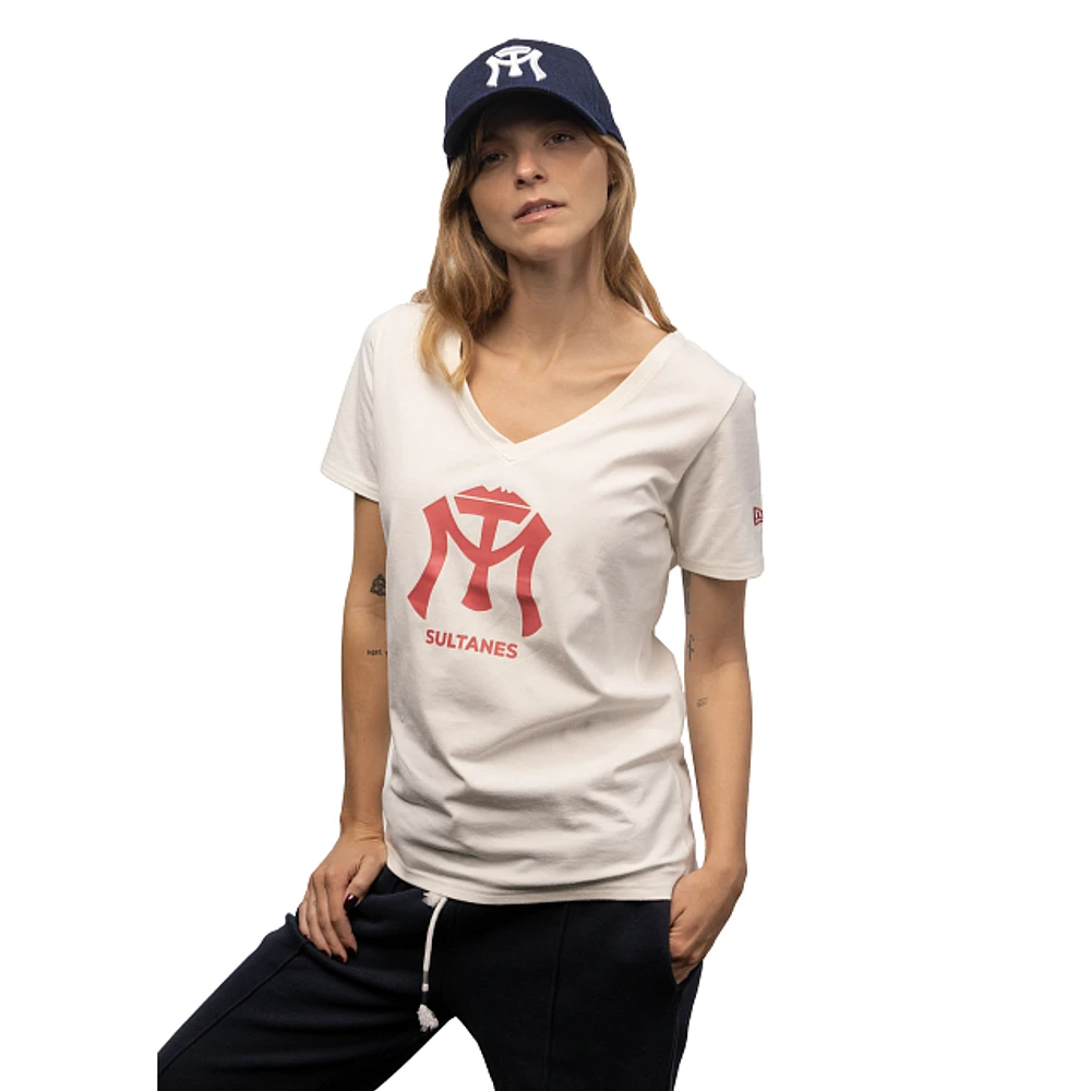 Playera Manga Corta Sultanes de Monterrey LAMP Fan Gear para Mujer