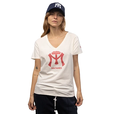 Playera Manga Corta Sultanes de Monterrey LAMP Fan Gear para Mujer