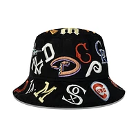 MLB Team Logo All Over Retro Bucket