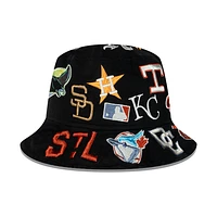 MLB Team Logo All Over Retro Bucket