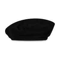 New Era Branded Beret Boina Negra