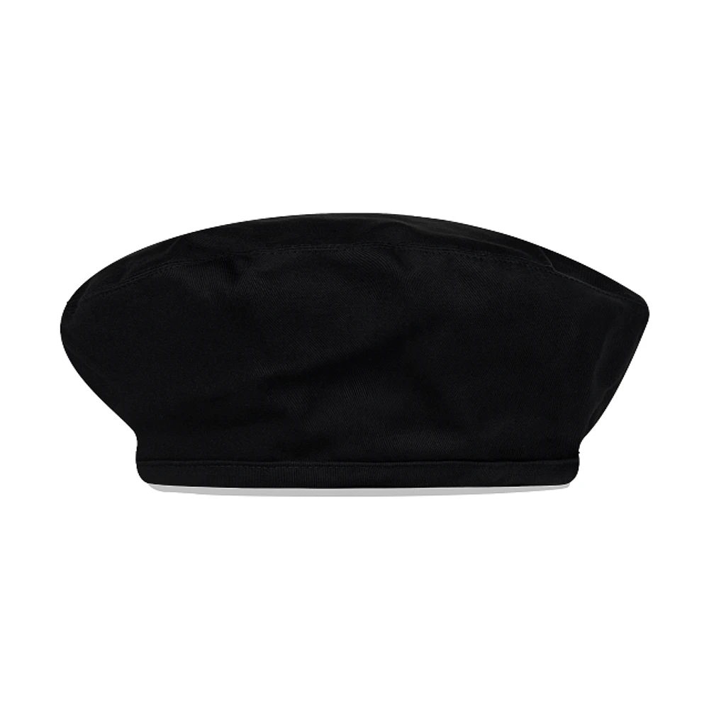 New Era Branded Beret Boina Negra