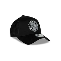 New Era Circle 9FORTY AF Trucker Snapback Negra