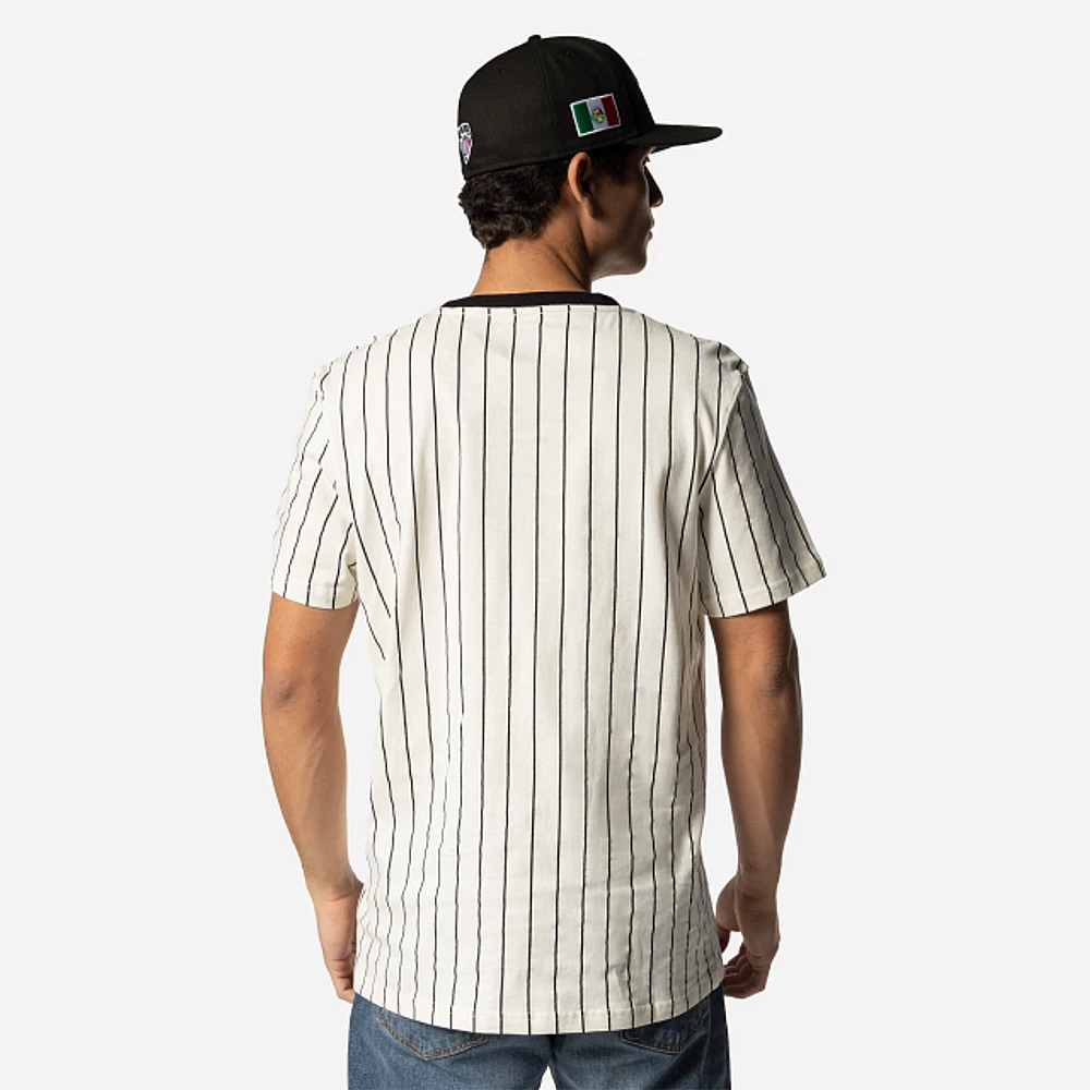 Playera Manga Corta Pinstripe Guerreros de Oaxaca LMB Core