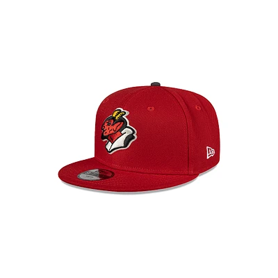 Diablos Rojos del México LMB Invenue 9FIFTY Snapback para Niña o Niño