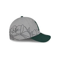 Bravos de León Flower LMB Invenue 9FORTY Snapback para Mujer