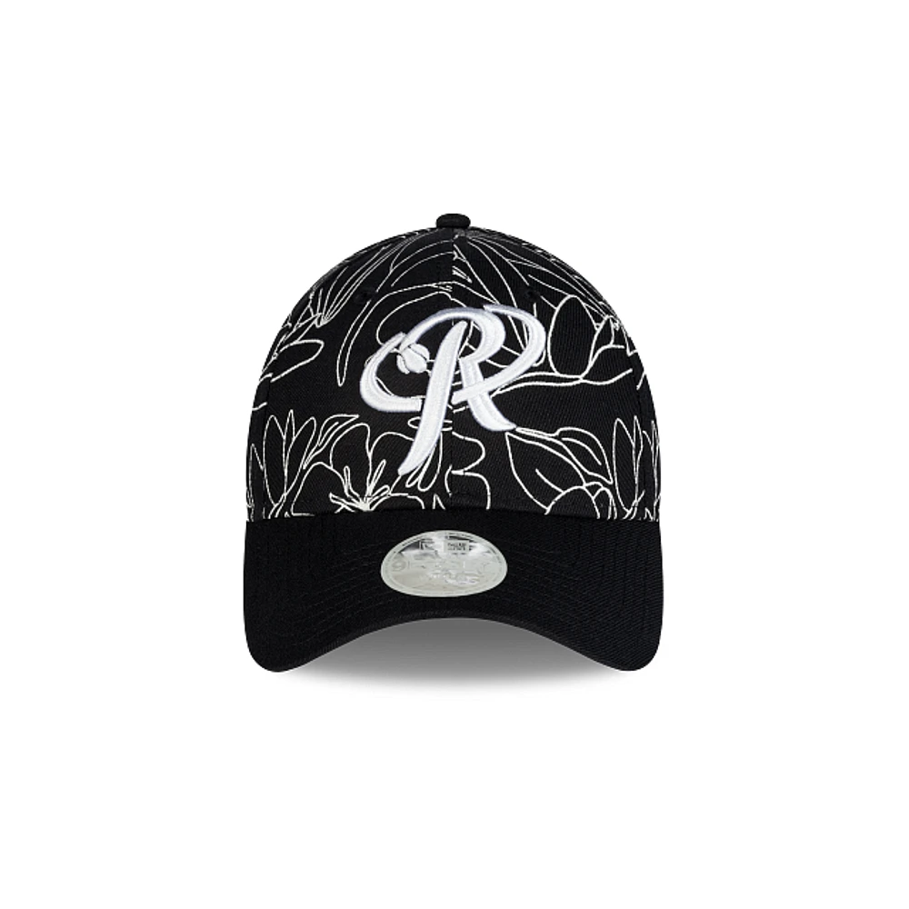 Rieleros de Aguascalientes Flower LMB Invenue 9FORTY Snapback para Mujer