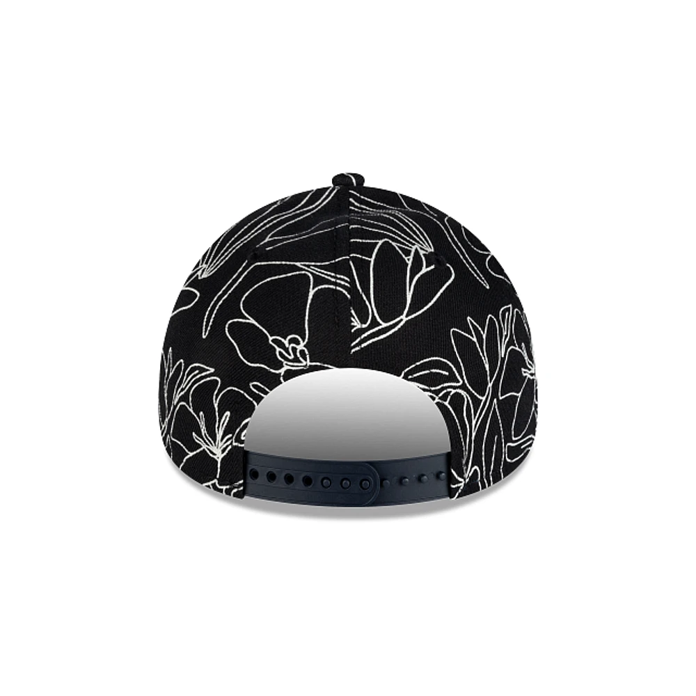 Rieleros de Aguascalientes Flower LMB Invenue 9FORTY Snapback para Mujer