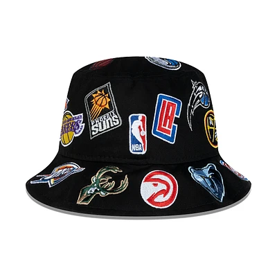 NBA Team Logo All Over Bucket