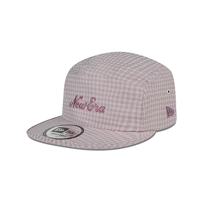 New Era Branded Seersucker 5PANNEL Strapback Rosa