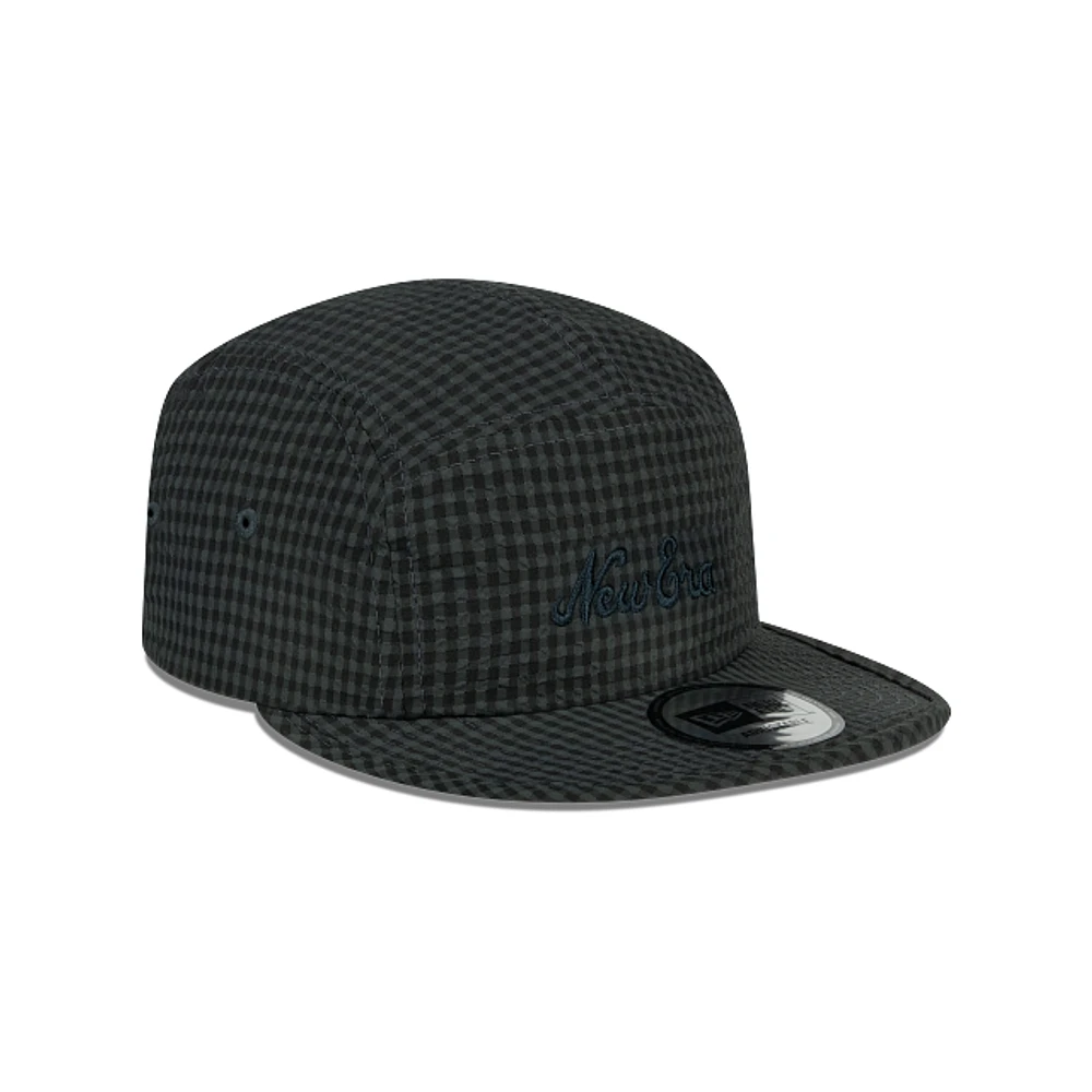 New Era Branded Seersucker 5PANNEL Strapback Negra