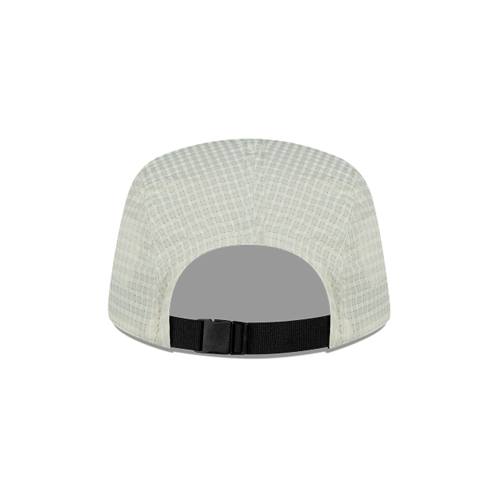 New Era Branded Seersucker 5PANNEL Strapback Blanca