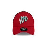 Diablos Rojos del México LMB Invenue 9FORTY Strapback para Niña o Niño