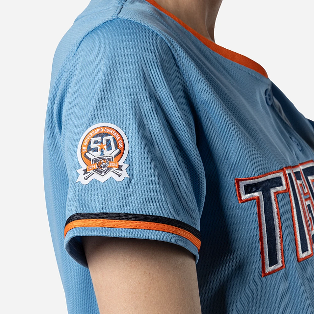 Jersey Alternativo Tigres de Quintana Roo LMB para Mujer