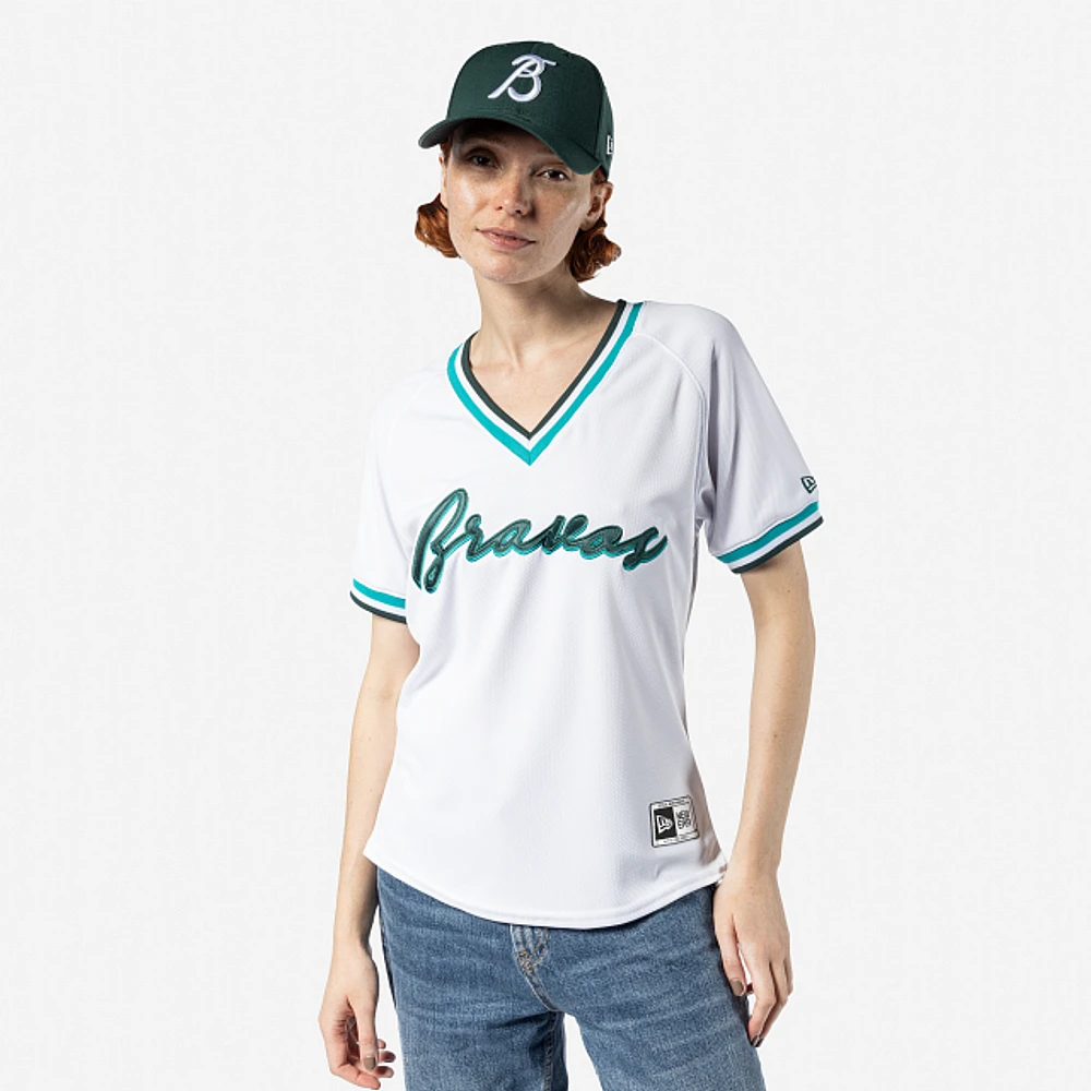 Jersey Home Bravos de León LMB para Mujer