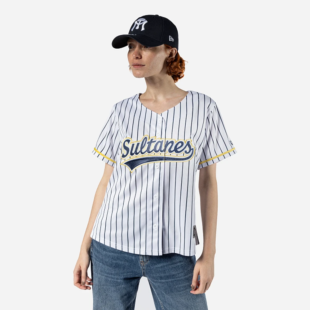 Jersey Home Sultanes de Monterrey LMB para Mujer