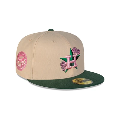 Houston Astros Flower MLB Mexico City Series 2024 59FIFTY Cerrada