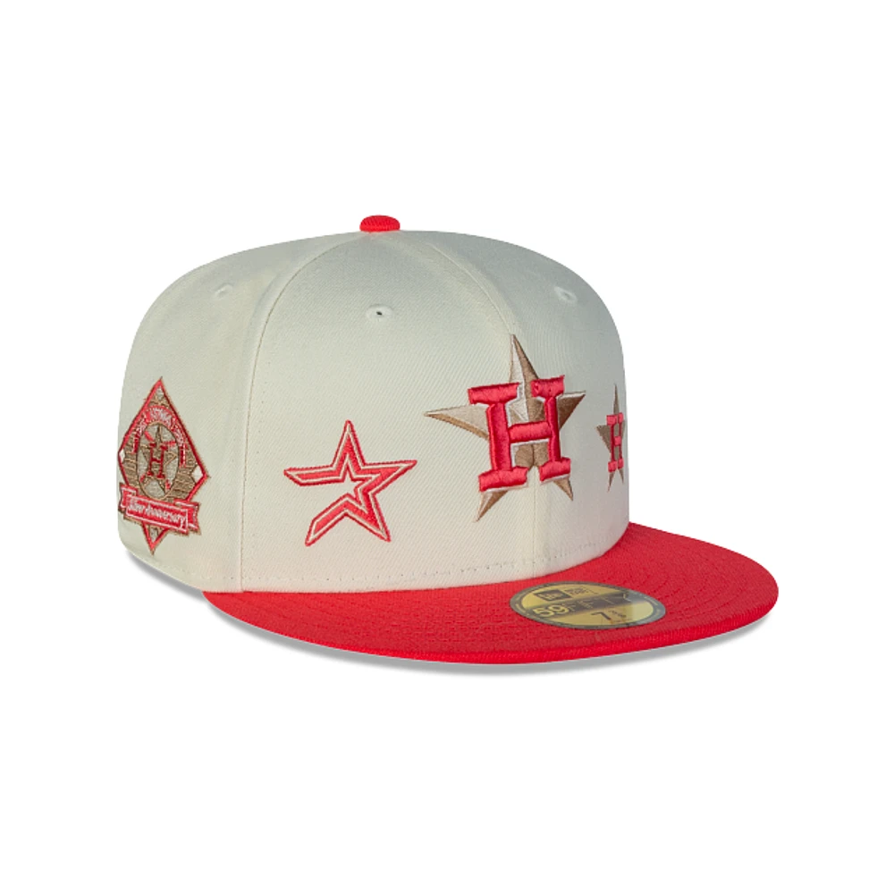 Houston Astros All Over MLB Mexico City Series 2024 59FIFTY Cerrada