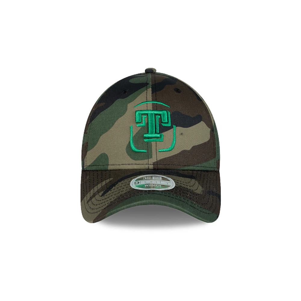 Olmecas de Tabasco LMB Core 9FORTY Strapback Camo para Mujer