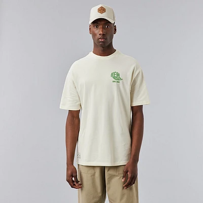 Playera Manga Corta New Era Heritage Blanca