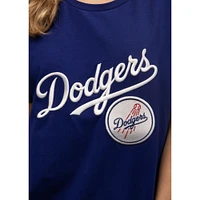 Playera Manga Corta Los Angeles Dodgers MLB Logo Select para Mujer