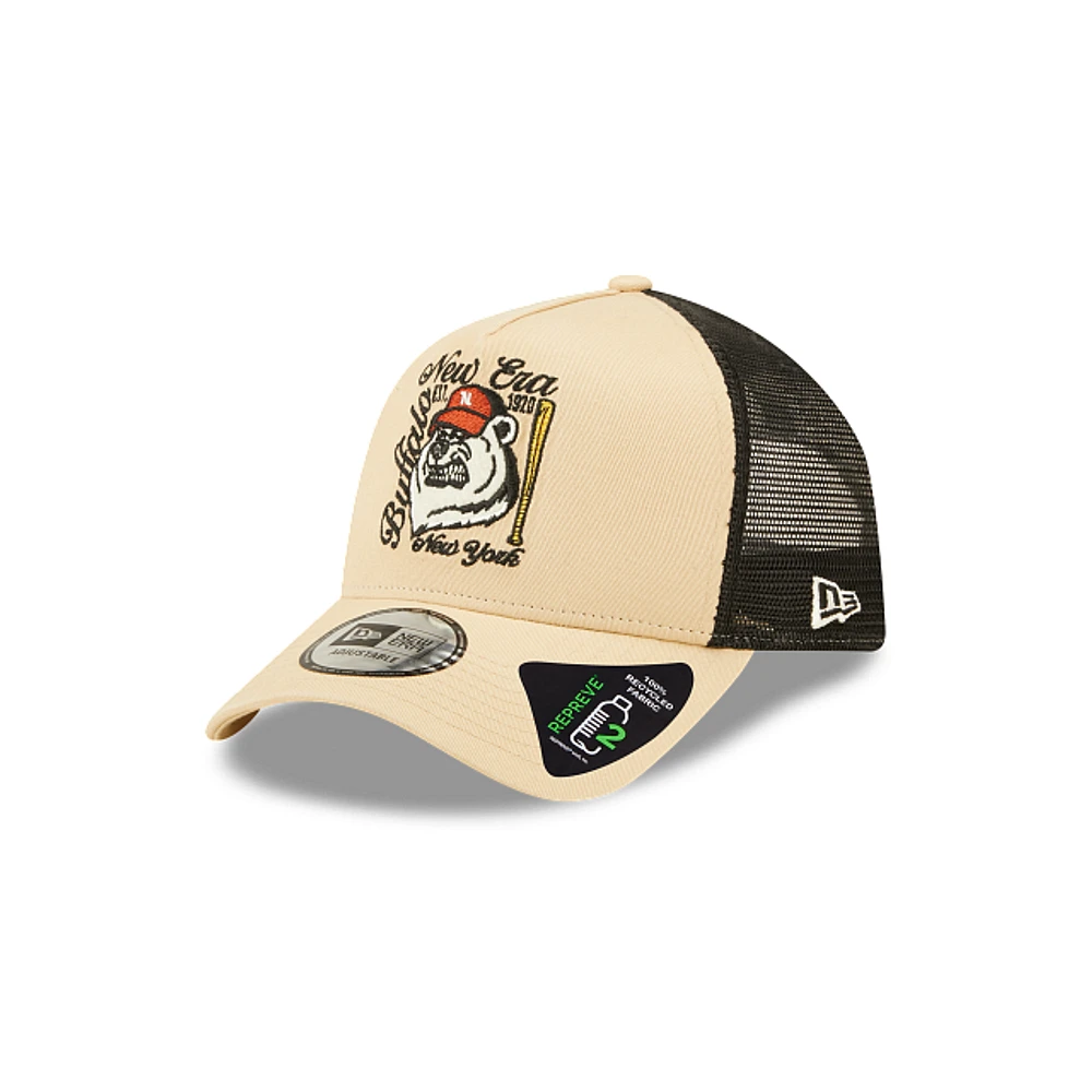 New Era Repreve Heritage Collection 9FORTY AF Trucker Beige