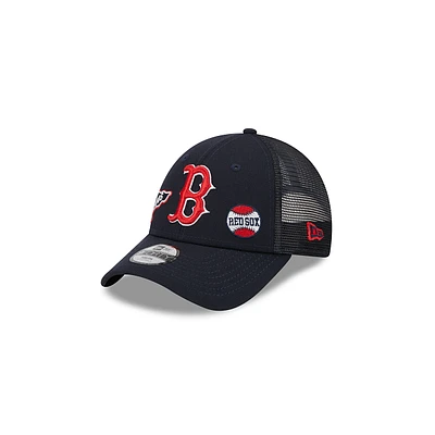 Boston Red Sox MLB Mini Fan 9FORTY Strapback para Niña o Niño