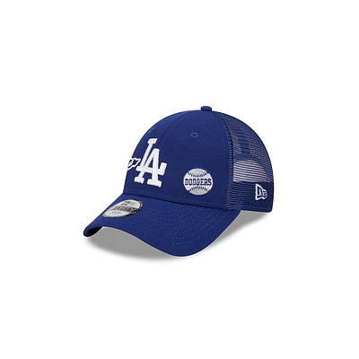 Los Angeles Dodgers MLB Mini Fan 9FORTY Strapback para Niña o Niño