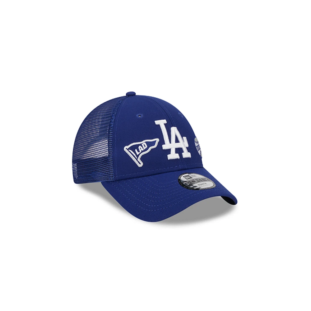Los Angeles Dodgers MLB Mini Fan 9FORTY Strapback para Niña o Niño