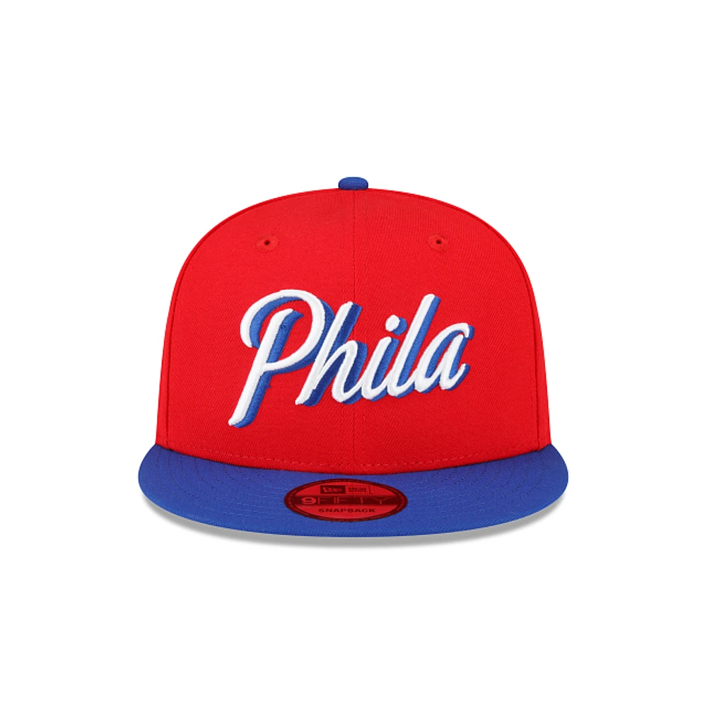 Philadelphia 76Ers NBA Statement Edition 9FIFTY Snapback