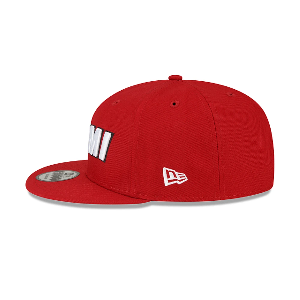 Miami Heat NBA Statement Edition 9FIFTY Snapback